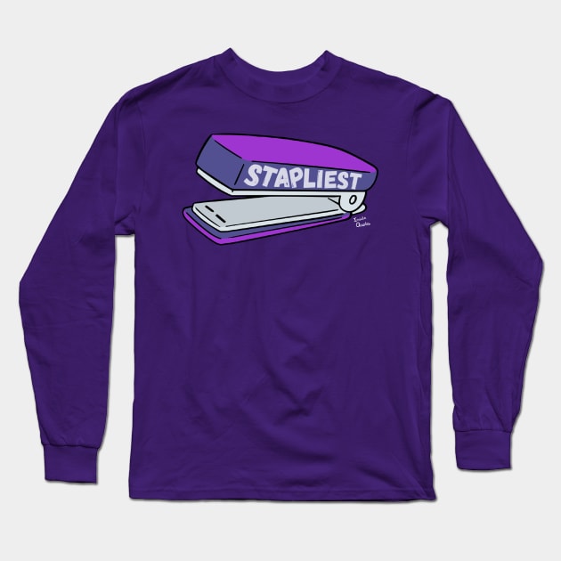 Stapliest Long Sleeve T-Shirt by Inside Quotes